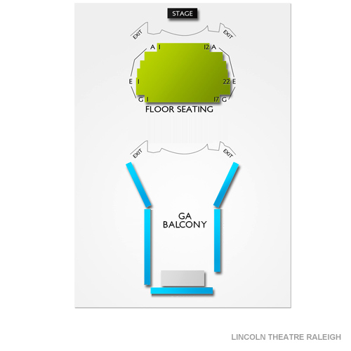 Lincoln Theatre Raleigh Venue Map