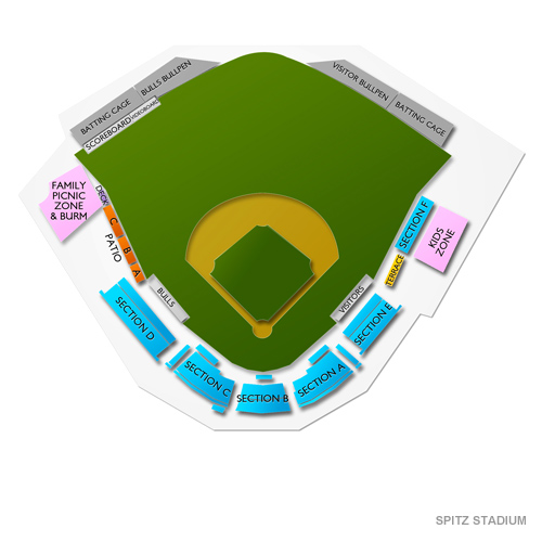 Spitz Stadium Venue Map