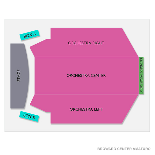 Broward Center Amaturo Venue Map