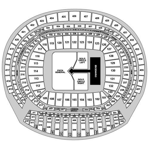 Riyadh Air Metropolitano Venue Map