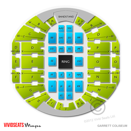 Garrett Coliseum Tickets - Garrett Coliseum Seating Chart | Vivid Seats