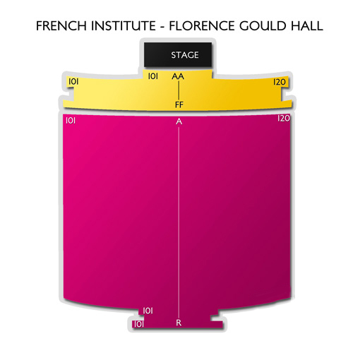 Florence Gould Hall Seating Chart