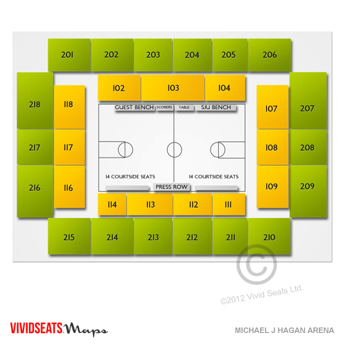 Michael J Hagan Arena Seating Chart | Vivid Seats