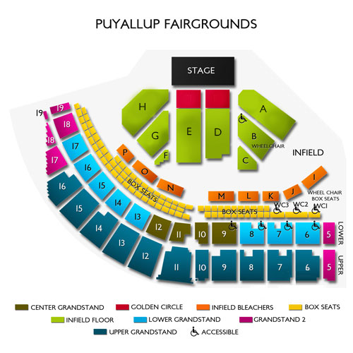 Puyallup Fairgrounds at Washington State Fair Tickets 9 Events On