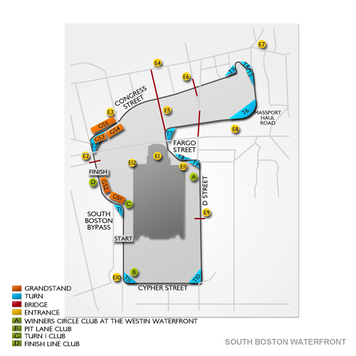 South Boston Waterfront Venue Map