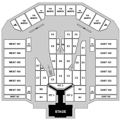 Rogers Stadium - Toronto Venue Map