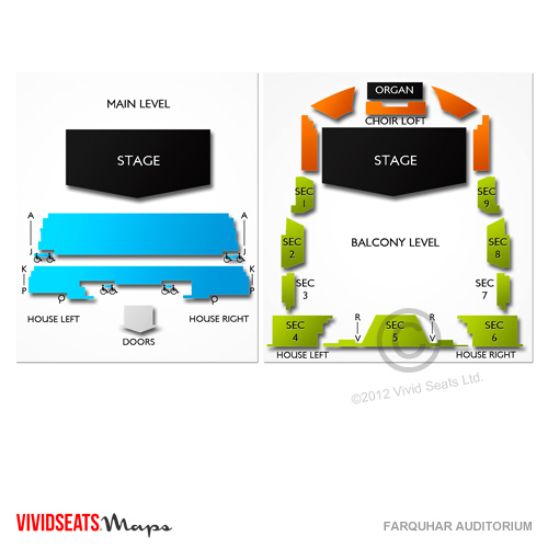 University Centre Farquhar Auditorium Seating Chart | Vivid Seats