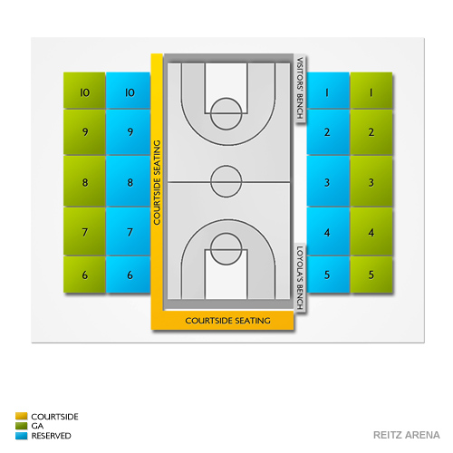 Maryland Basketball Seating Chart