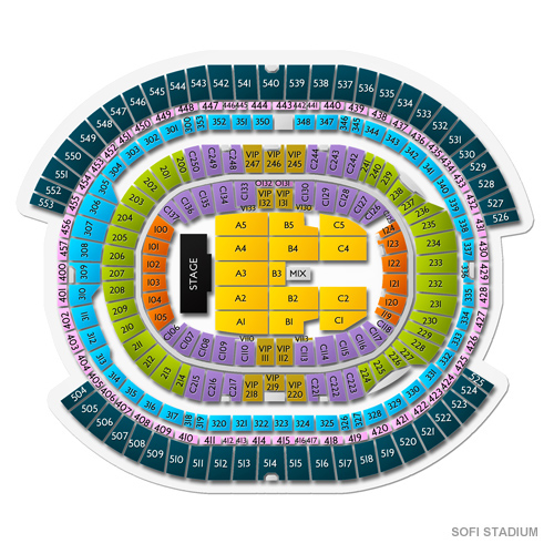 SoFi Stadium Tickets 12 Events On Sale Now TicketCity