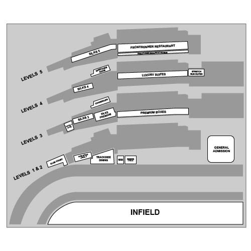 Santa Anita Park Venue Map