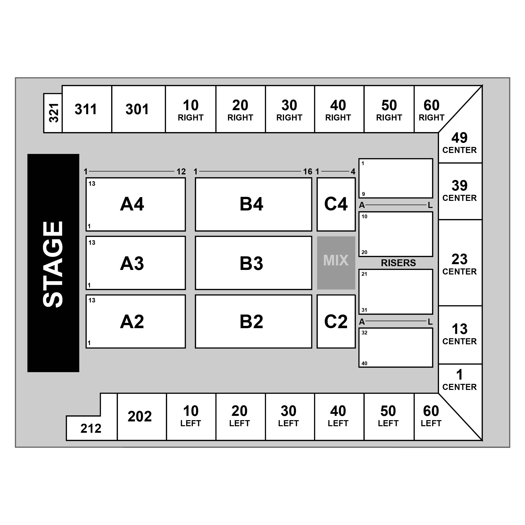 Westchester County Center Venue Map
