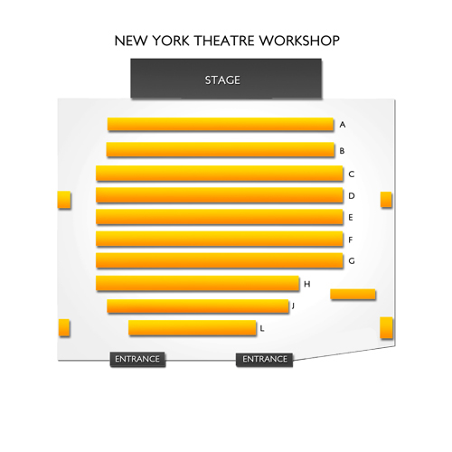 New York Theatre Workshop Seating Chart
