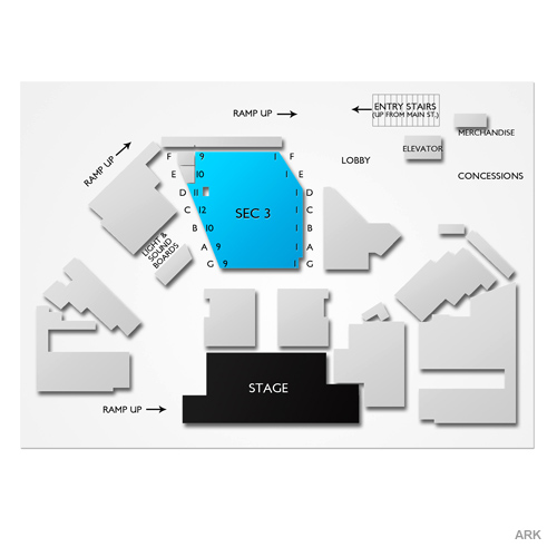 The Ark Venue Map