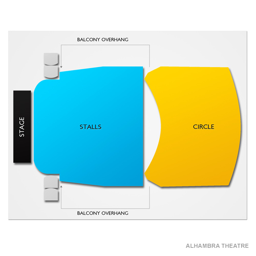 Alhambra Theatre - Dunfermline Venue Map