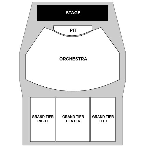 North Charleston Performing Arts Center Venue Map