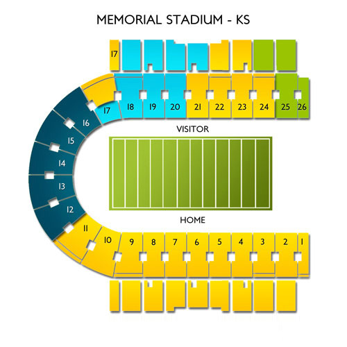 Ku Stadium Seating Chart