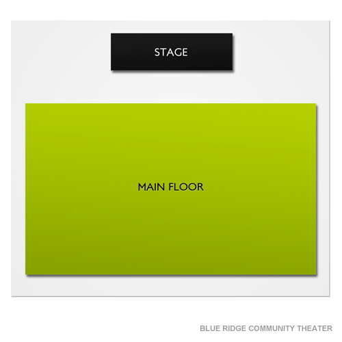 Blue Ridge Community Theater Venue Map
