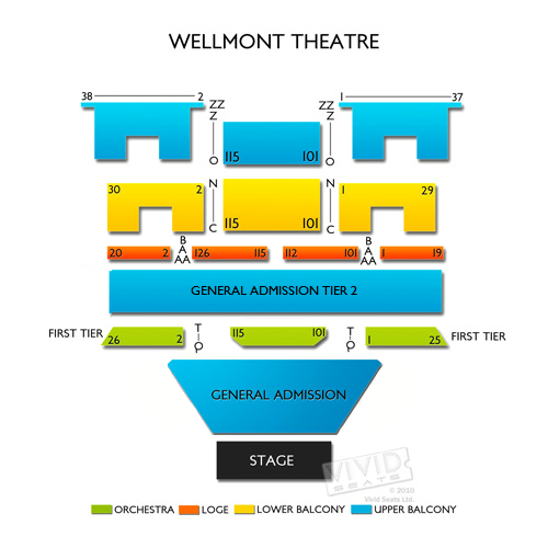 Wellmont Theater Nj Seating Chart
