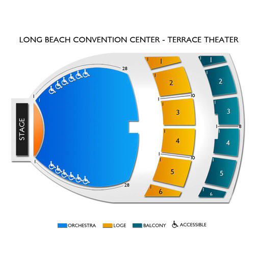 Terrace Theater Long Beach Ca Seating Chart