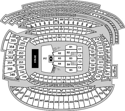 Test Stadium Venue Map