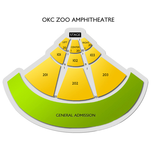 OKC Zoo Amphitheatre Seating Chart Vivid Seats
