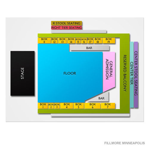 Venue map