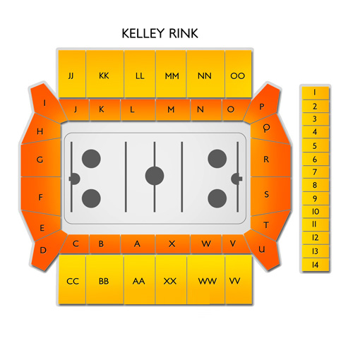 Kelley Rink Seating Chart