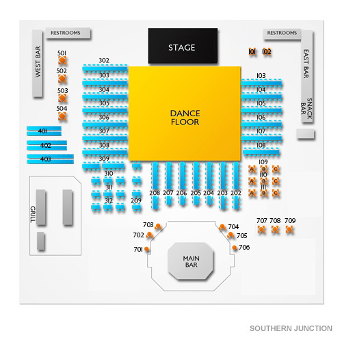 Southern Junction - Royse City Venue Map