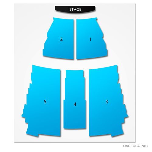 Venue seating map