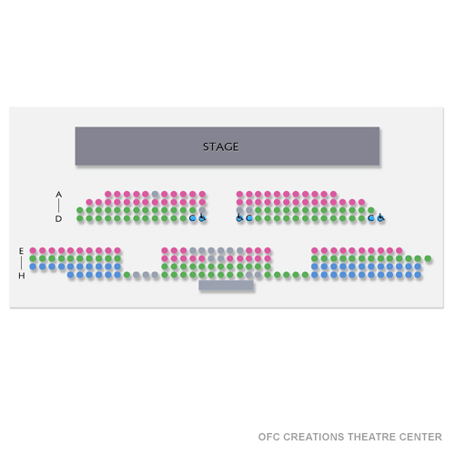 OFC Creations Theatre Center Venue Map