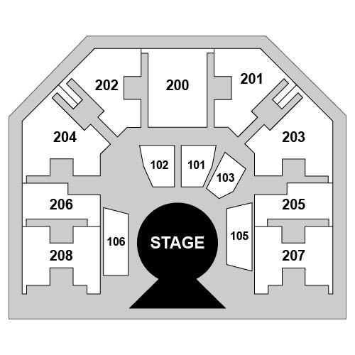 Under the Big Top Toronto - Lake Shore Venue Map