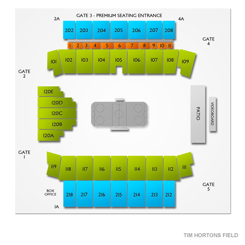 D Molly Hampton: Tim Hortons Stadium Seating Chart
