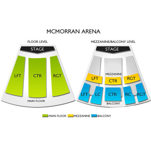 Mcmorran Seating Chart