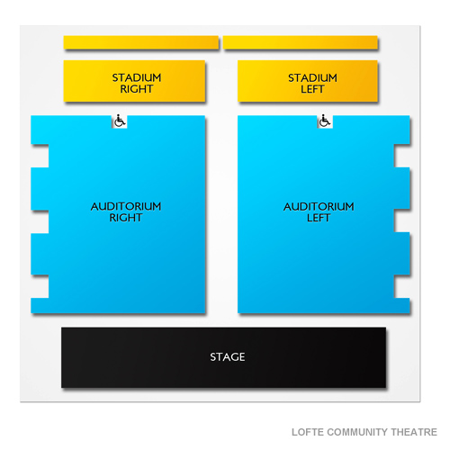 Lofte Community Theatre Venue Map