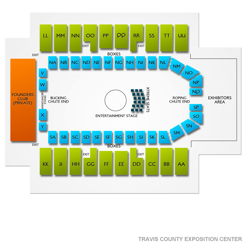 Austin Expo Center Seating Chart
