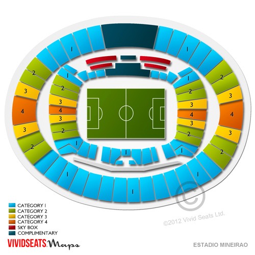 Estadio Mineirao Seating Chart | Vivid Seats