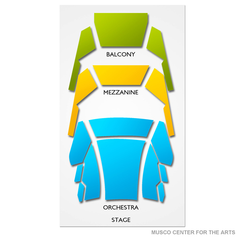Musco Center Seating Chart