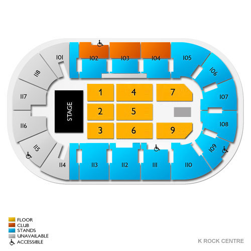 Slush Puppie Place Venue Map