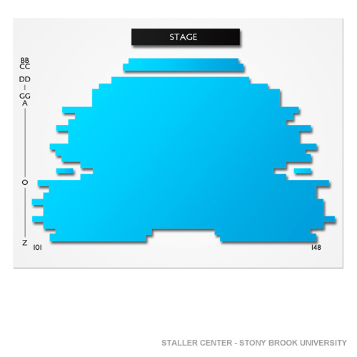 Staller Center Stony Brook Seating Chart