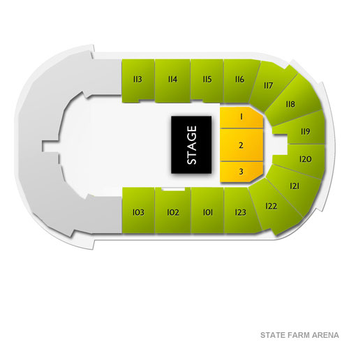 Payne Arena Venue Map