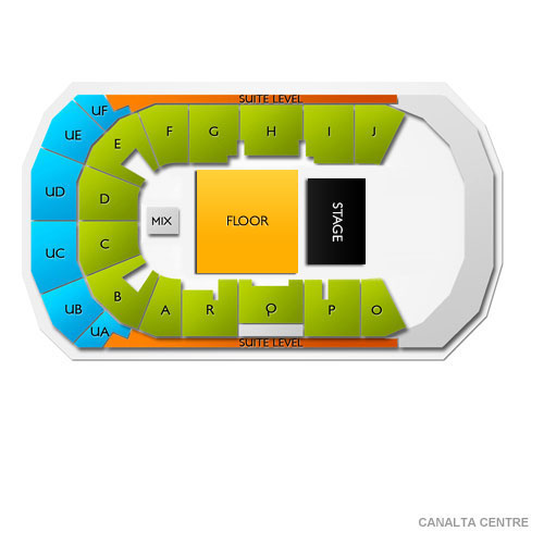 Co-op Place Venue Map
