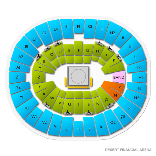 Royal Rumble 2020 Seating Chart