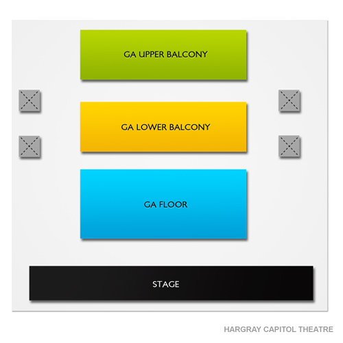 Hargray Capitol Theatre Venue Map