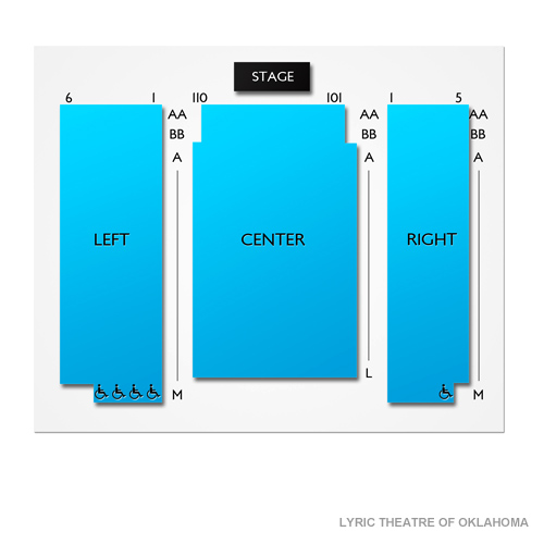 Venue seating map