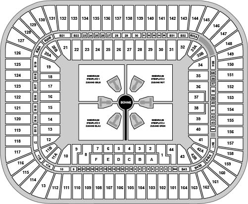 Merkur Spiel Arena Venue Map