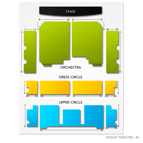 The Vogue Vancouver Seating Chart
