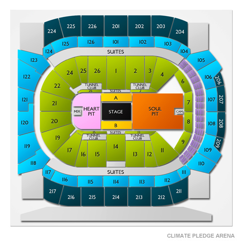Climate Pledge Arena Tickets 9 Events On Sale Now TicketCity