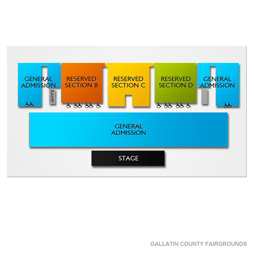 Gallatin County Fairgrounds Venue Map