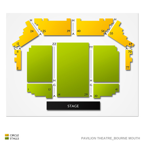 Pavilion Theatre - Bournemouth Venue Map