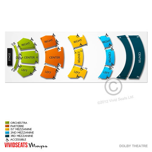 La Greek Theater Seating Chart